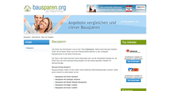 Desktop Screenshot of bausparen.org